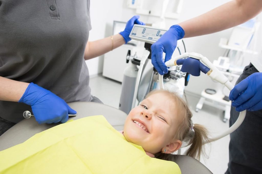 Restorative care for dental caries in children